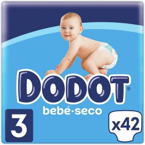 Bebé-Seco pañales de 9 a 14 kg talla 4 caja 164 unidades · DODOT