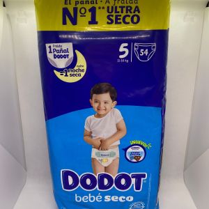 Bebé-Seco pañales de 15 a 24 kg talla 7 bolsa 52 unidades · DODOT